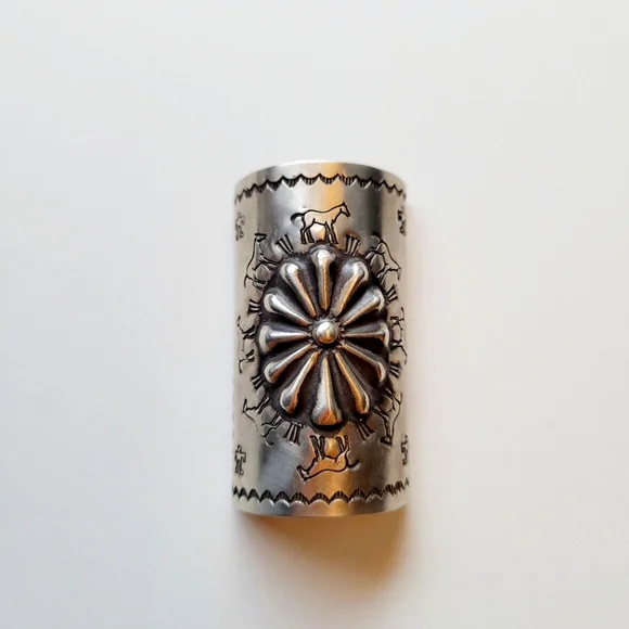 Accessories | Oxidized Sterling Silver Ponytail Or Braid  display picture 2